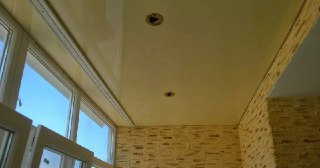 Натяжной потолок на балкон Кузнецк, цена 6170 руб.