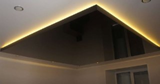 Натяжной потолок с подсветкой Кузнецк, цена от 2098 руб.